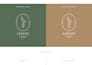 design hand drawn botanical boho minimalist logo